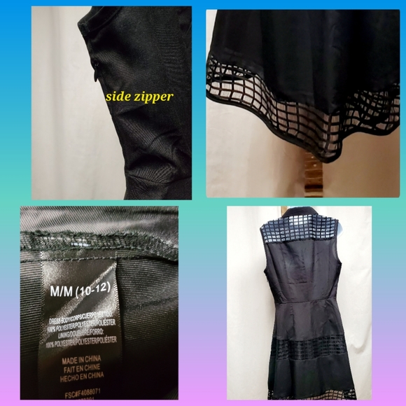 Signature Collection Black Midi Dress - Picture 5 of 7